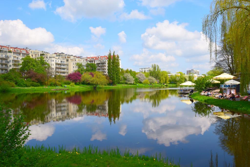 Elegant Apartment Stadion Narodowy Warschau Exterior foto
